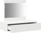 vidaXL - Wand-kledingtafel - Wit - 83x40x70 - cm