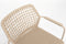Barista dining tuinstoel stapelbaar latte Taste 4SO
