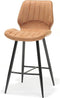 Barkruk Brenn | lederlook Soft cognac