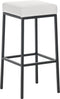 Barkruk Helsinki Kunstleer B80, Bruin
