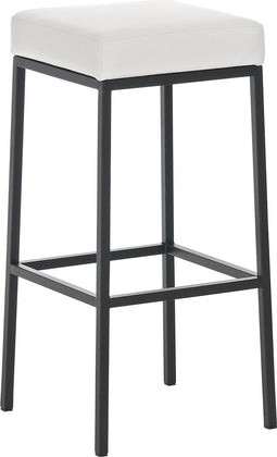 Barkruk Helsinki Kunstleer B80, Wit