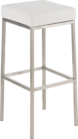 Barkruk Helsinki Kunstleer E85, Wit