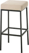 Barkruk Helsinki Stof B80, Crème