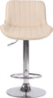 Barkruk Mandal Stof Z, Zwart