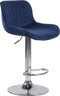 Barkruk Mandal Velvet C, Grijs