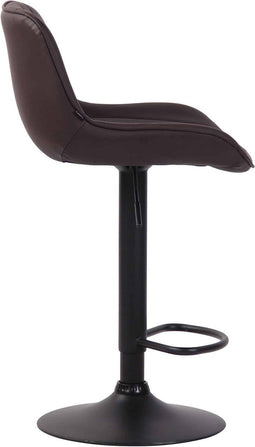 Barkruk Mandal Velvet C, Zwart