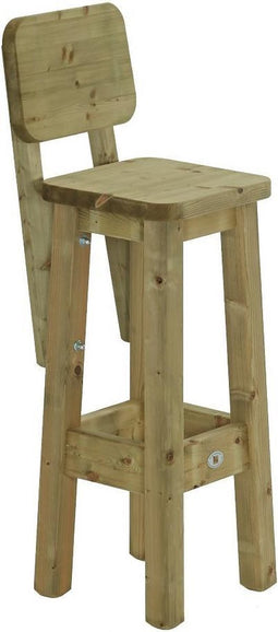 Barkruk met rugleuning