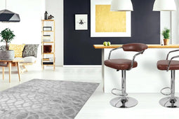 Barkruk Midnight 525 Koffie Set van 2 | Barstoelen met Rugleuning | Verstelbaar en draaibaar | Barkrukken