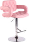 Barkruk Moelv Kunstleer C, Roze