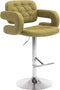 Barkruk Moelv Stof C, Rood