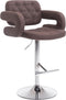 Barkruk Moelv Stof C, Rood