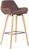 Barkruk Moss Stof WALE, Crème