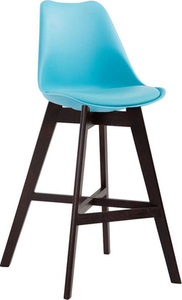 Barkruk Narvik Kunststof CAP, Blauw