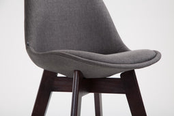 Barkruk Narvik Stof CAP, Rood