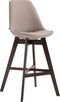 Barkruk Narvik Stof CAP, Rood