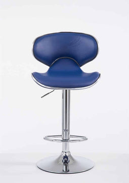 Barkruk Notodden Kunstleer C, Blauw