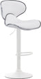 Barkruk Notodden Kunstleer W, Wit