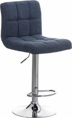 Barkruk Pielavesi Stof, Blauw