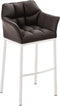 Barkruk Sarpsborg Kunstleer met 4-poots frame W, Lila
