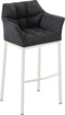 Barkruk Sarpsborg Stof met 4-poots frame W, Grijs