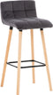 Barkruk Sauvo Velvet, Blauw