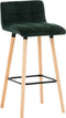 Barkruk Sauvo Velvet, Rood