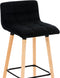 Barkruk Sauvo Velvet, Rood