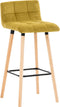 Barkruk Sauvo Velvet, Rood