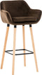 Barkruk Savitaipale Velvet, Rood