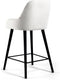 Barkruk, stof Boucle, B320 naturel