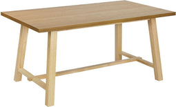 BARNES - Eettafel - Lichthout - MDF