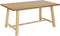 BARNES - Eettafel - Lichthout - MDF