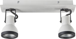 BARO - Plafondlamp - Wit - IJzer