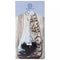 Barometer/donderglas met gietijzer houder