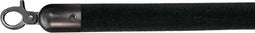 Barrier Cord Velvet Black - Black - Ø 3cm - Length 157 cm 10103BLBL - ESSENTIALS 10103BLBL