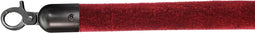 Barrier Cord Velvet Bordeaux - Black - Ø 3cm - Length 157 cm 10103BBL - ESSENTIALS 10103BBL