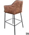 Barstoel Boston - Cognac