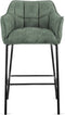 Barstoel Boston - Middle Green
