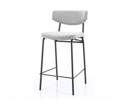 Barstoel Crockett | BY-BOO-Grijs