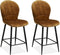 Barstoel Fast - Cognac (set van 2 stoelen)