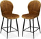 Barstoel Fast - Cognac (set van 2 stoelen)