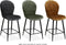 Barstoel Fast - Cognac (set van 2 stoelen)