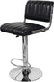 Barstuhl Midnight 725 2er-Set Schwarz