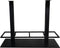 Bartafel onderstel dubbel met voetsteun - 114x45x88 - Zwart - metaal