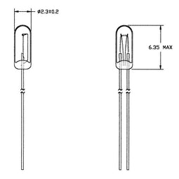 Barthelme 21616300 Speciale gloeilamp Helder T3/4 WT 16 V 30 mA 1 set(s)