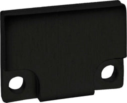 Barthelme 62398614_9005 BARdolino Eindkappen-set Aluminium (l x b x h) 3 x 18.4 x 13 mm 2 stuk(s)
