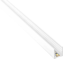 Barthelme 62399101_9010 BARdolino LED-profiel Aluminium (l x b x h) 1000 x 18.4 x 19.7 mm 1 m