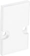 Barthelme 62399110_9010 BARdolino Eindkappen-set Aluminium (l x b x h) 3 x 18.4 x 30 mm 2 stuk(s)