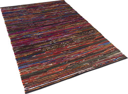 BARTIN - Laagpolig vloerkleed - Multicolor - 140 x 200 cm - Polyester