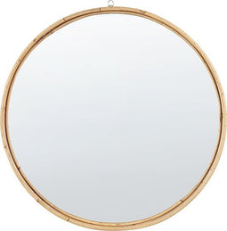 BARUNG - Wandspiegel - Natuurlijk - Rotan